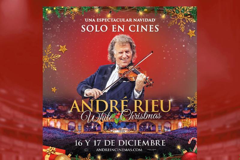 La magia navideña de André Rieu llega a cines