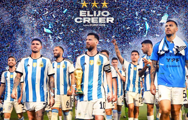 Presentan en cine la historia de la selección argentina en su camino por su tercera Copa del Mundo