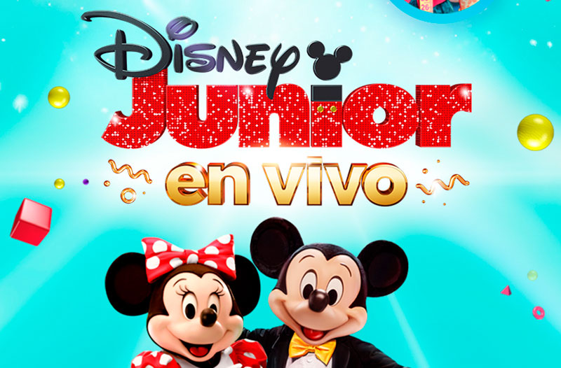 Disney Junior En Vivo llega por primera vez a México