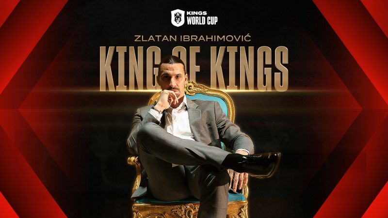Zlatan Ibrahimović será presidente King of Kings del Mundial