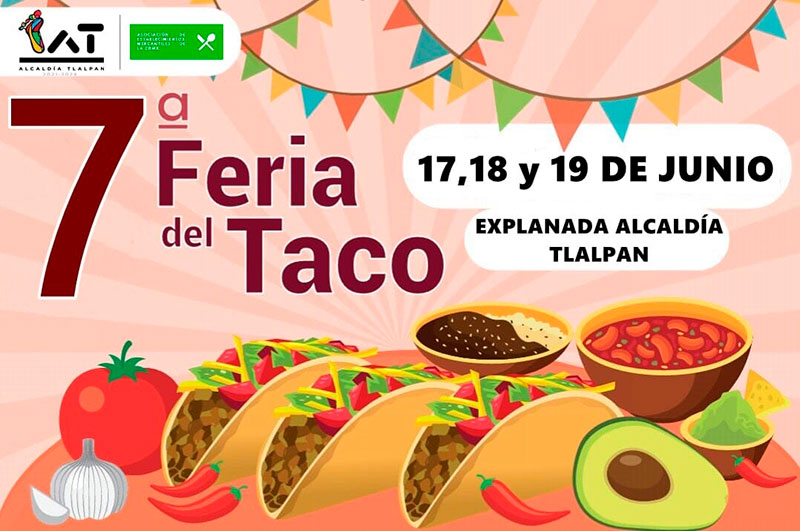 Celebran séptima Feria del Taco