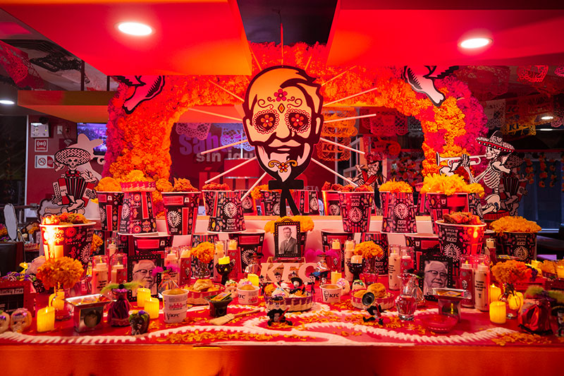 KFC celebra el Día de Muertos con gran sabor