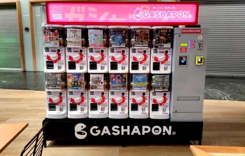 Las máquinas Gashapon ya están en México
