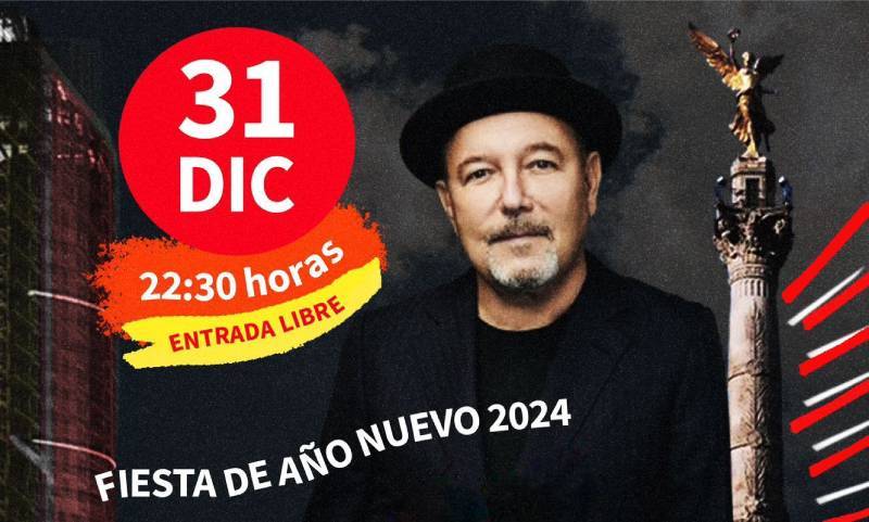 Rubén Blades dará la bienvenida al Año Nuevo en la CDMX