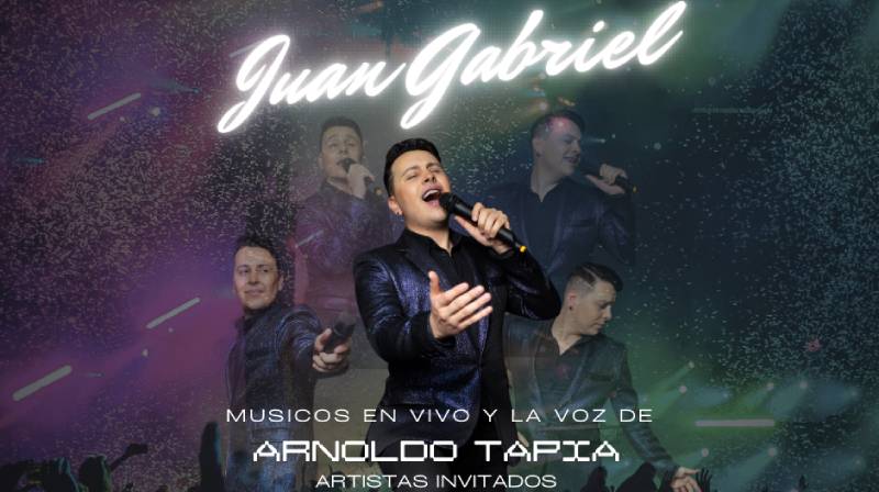 Arnoldo Tapia ofrecerá un tributo a Juan Gabriel
