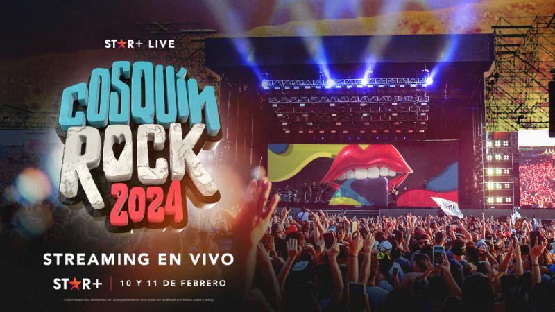 Star+ Live transmitirá en exclusiva el Festival Cosquín Rock 2024