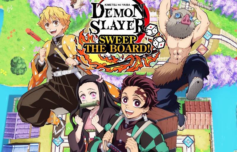 Revelan detalles y fecha de lanzamiento para “Demon Slayer -Kimetsu no Yaiba- Sweep the Board!”