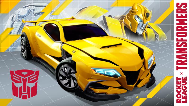 Transformers entra a la acción en “Rocket League”