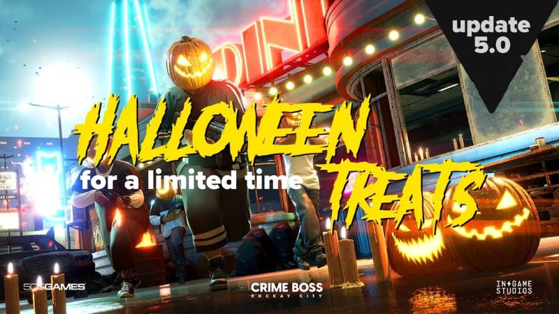 “Crime Boss: Rockay City” ofrece truco o trato con contenido de Halloween 