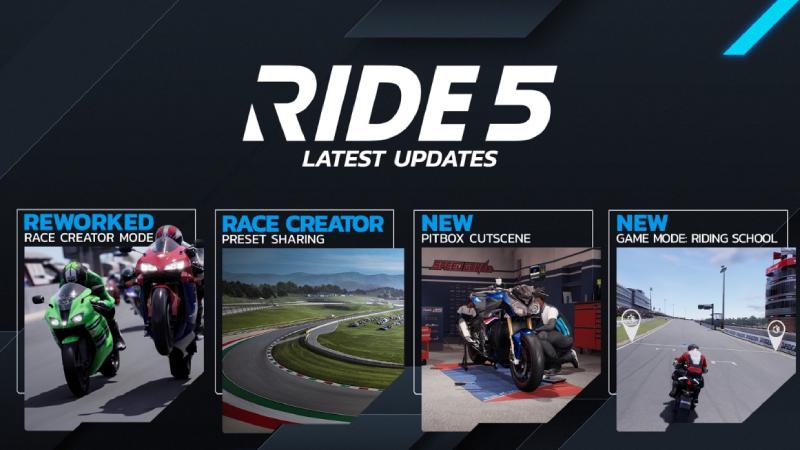 RIDE 5 acelera con nuevo contenido