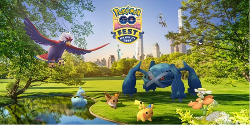 El Festival de Pokémon GO 2024 ofrecerá aventuras para los días y noches de verano 