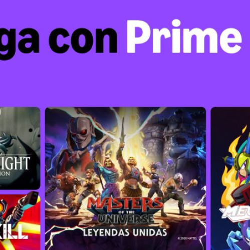 Gráfico promocional con varios videojuegos destacados del mes de junio dentro del servicio Luna.