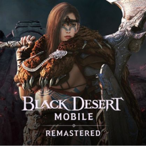 Imagen promocional con un personaje de fantasía en armadura frente a un paisaje oscuro y montañoso.