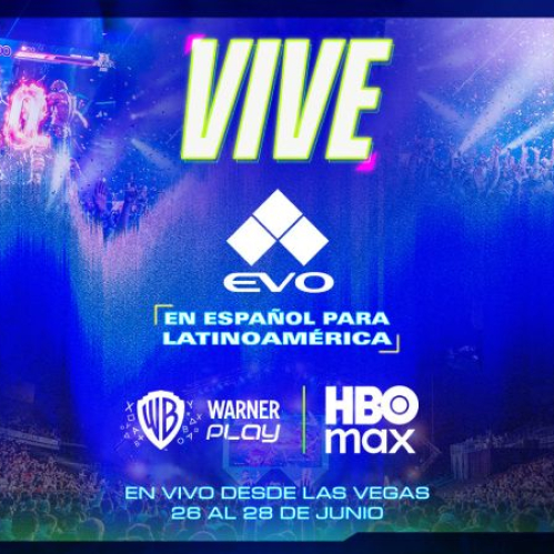 Escenario competitivo con público celebrando mientras una pantalla gigante muestra un momento decisivo de un juego de pelea.