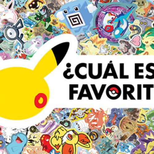 Composición colorida con personajes de Pokémon y un diseño central alusivo al 30 aniversario.