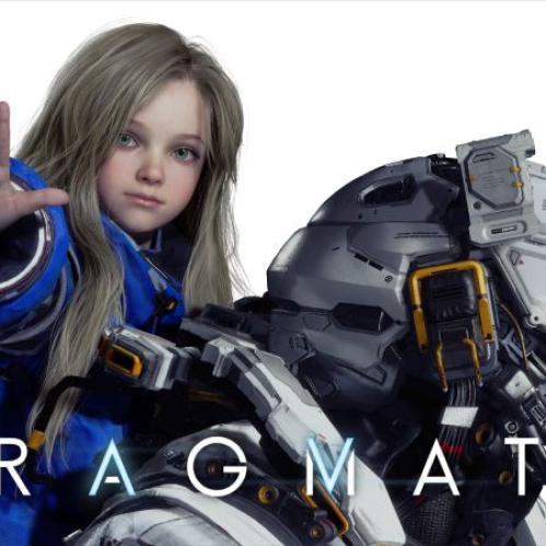 Arte promocional con un personaje infantil y un robot blindado en un fondo blanco.