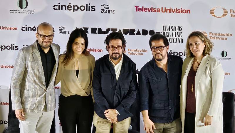 Presentan el Festival MX Restaurado: Clásicos del Cine Mexicano