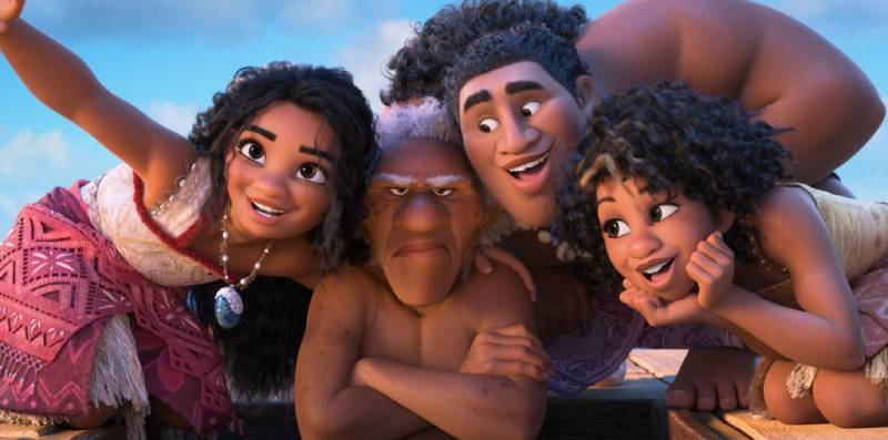 La tripulación de “Moana 2”