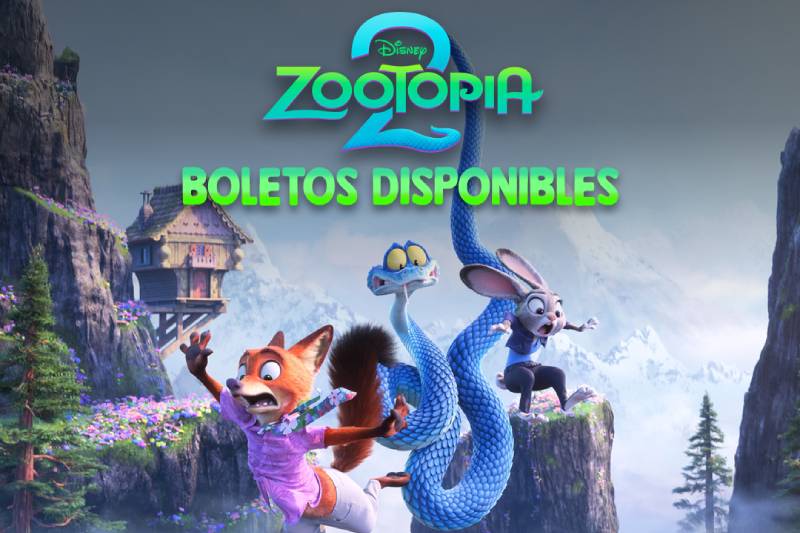 Zootopia 2 llega a las Funciones Relajadas de Cinépolis
