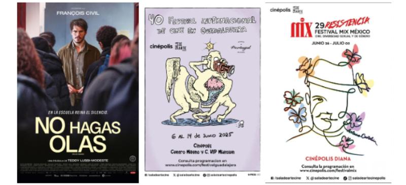 Junio de cine y festivales con Sala de Arte Cinépolis