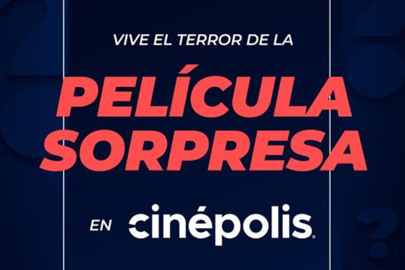 Cinépolis celebra el viernes 13 con una Película Sorpresa de terror