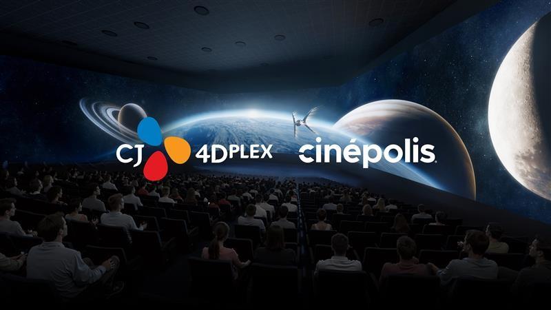Cinépolis y CJ 4DPLEX amplían su alianza con 50 nuevas salas premium en el mundo