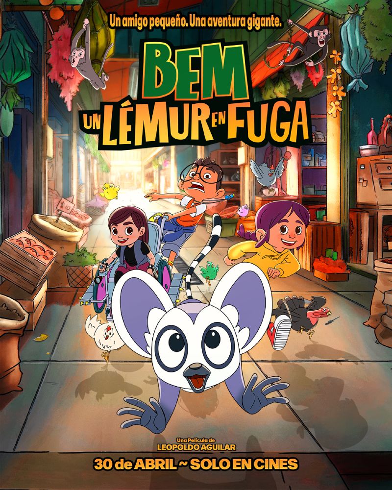Reseña | “Bem, un lémur en fuga”: Animación mexicana con identidad, humor y conciencia