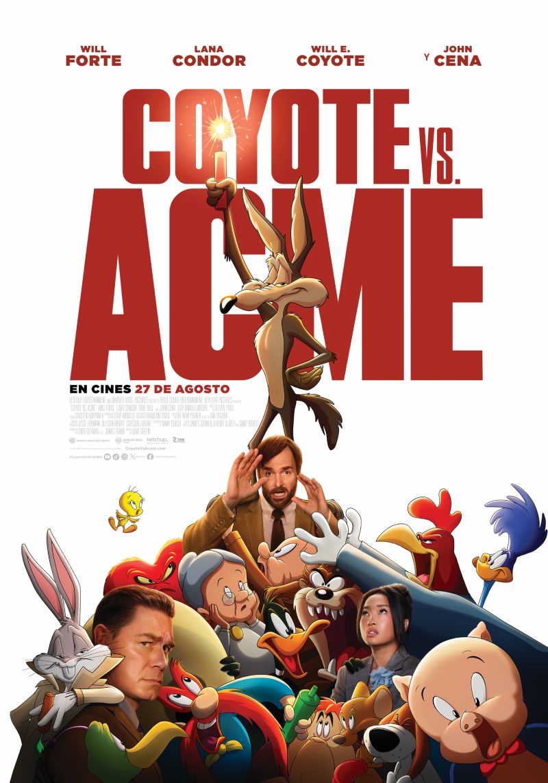 Reseña | “Coyote vs. Acme”: Los Looney Tunes exigen justicia entre la sátira corporativa y la nostalgia