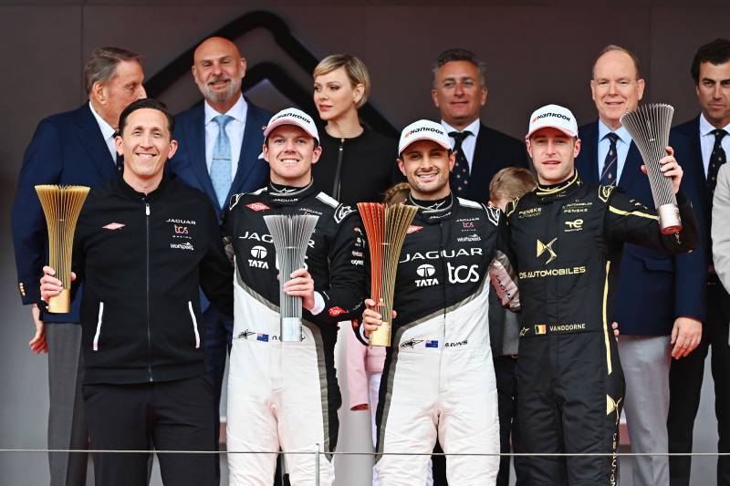 Jaguar TCS Racing consigue un histórico doblete en Mónaco