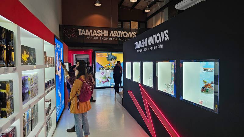 Tamashii Nations inaugura su Pop-Up Shop 2025 en Ciudad de México