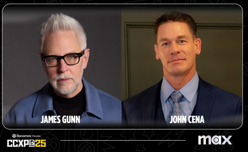 James Gunn y John Cena cerrarán CCXPMX25 con panel de Peacemaker