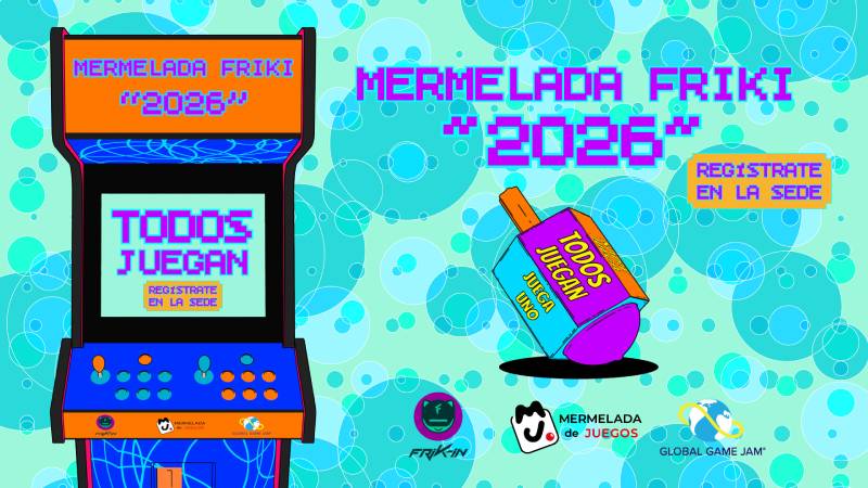 Mermelada Friki GGJ 2026 convierte la creación de juegos en cultura