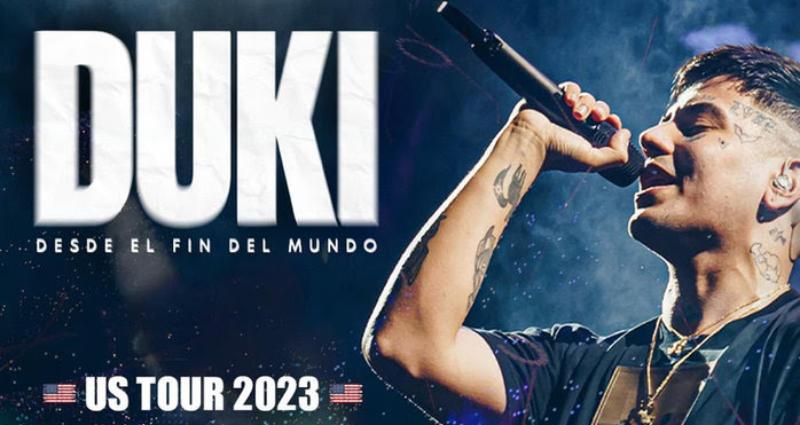 Duki llega “Desde el fin del mundo” a Estados Unidos