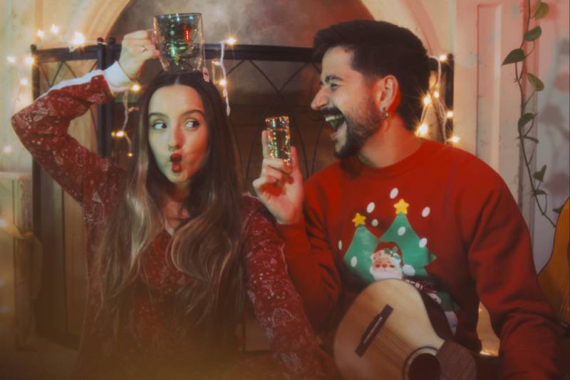 Camilo y Evaluna ya celebran la Navidad 