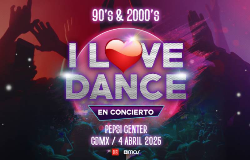 I Love Dance regresa a CDMX: revive los éxitos de los 90 y 2000