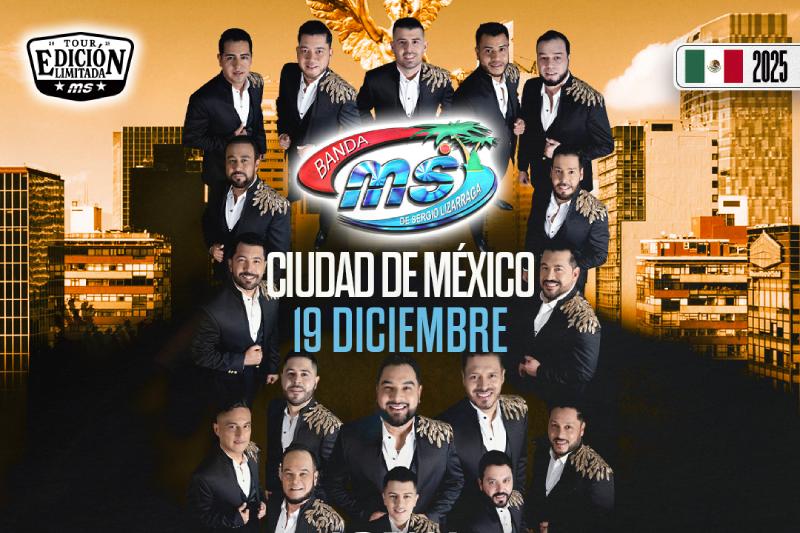 Banda MS anuncia nuevos conciertos en Monterrey y CDMX