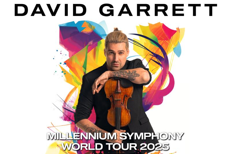 David Garrett lleva su Millennium Symphony a México
