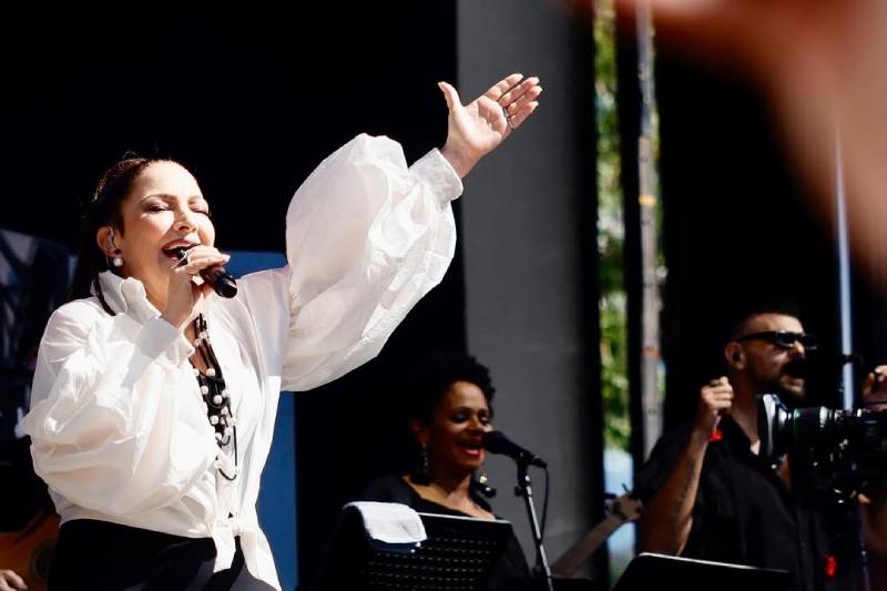 Gloria Estefan celebra 50 años de música en Madrid