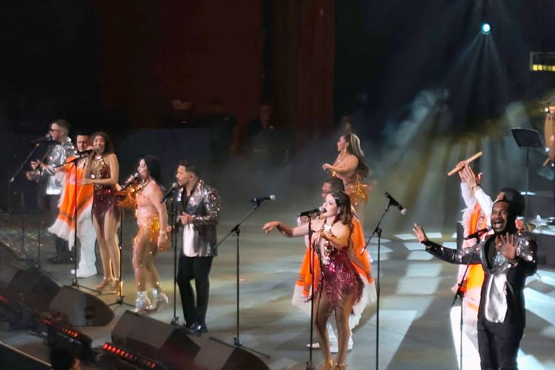 La Sonora Dinamita de Lucho Argain festeja a lo grande en el Auditorio Nacional