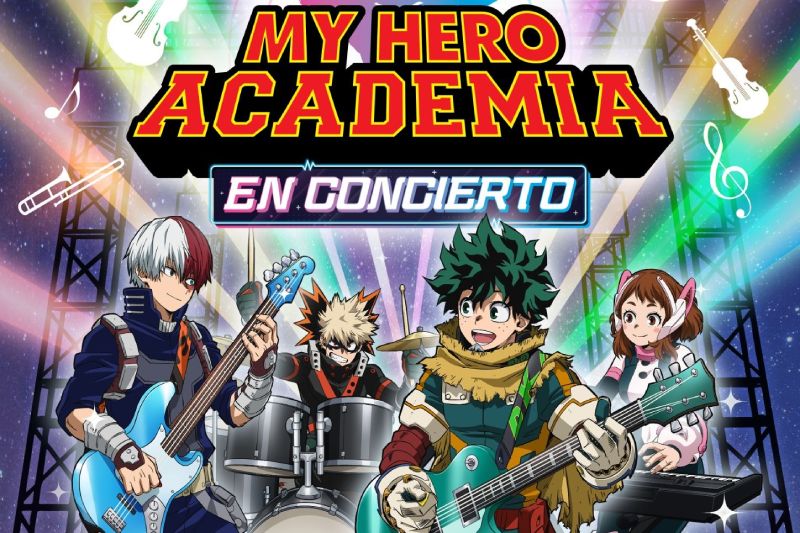 La música de My Hero Academia llegará al Pepsi Center para celebrar 10 años de historia   