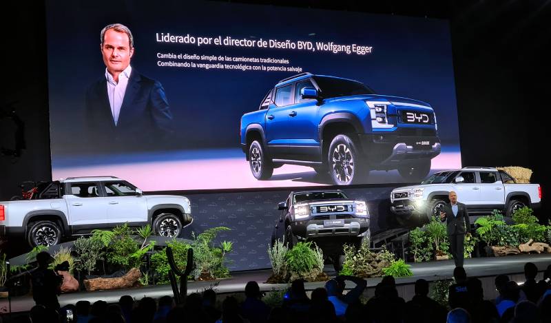 Lanzan la pickup BYD Shark en México