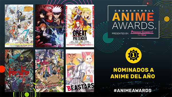 Crunchyroll revela nominados para Anime Awards; ¡llegó el momento