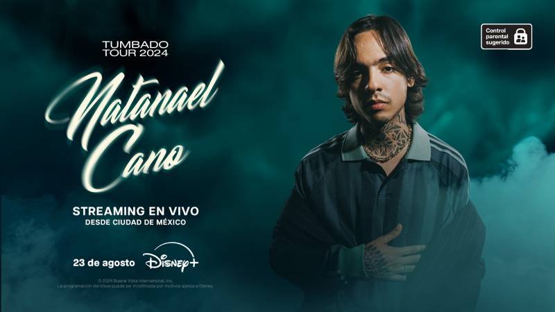 Natanael Cano llega a Disney+ con su Tumbado Tour 2024