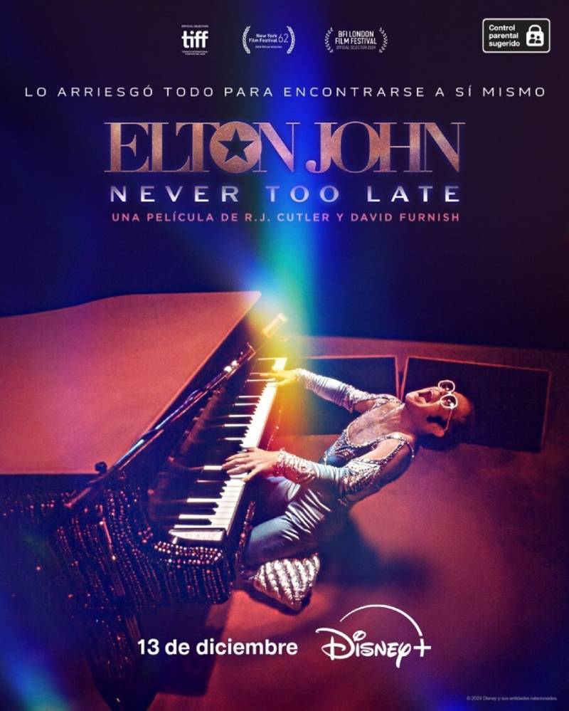 Reseña: “Elton John: Never Too Late”