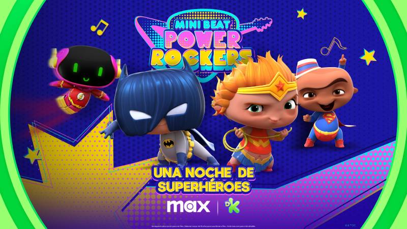 Los Mini Beat Power Rockers se transforman en superhéroes 