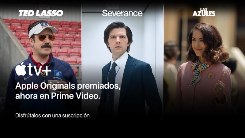 Apple TV+ llega a Prime Video en México 