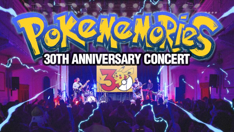 Pokérus Project celebra 30 años de Pokémon con el estreno del concierto Pokememories 