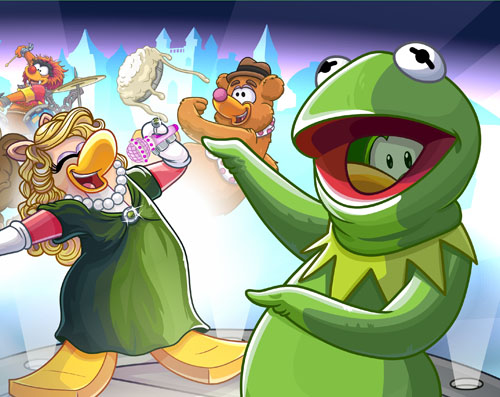 PoluxWeb - Los Muppets aterrizan en Club Penguin