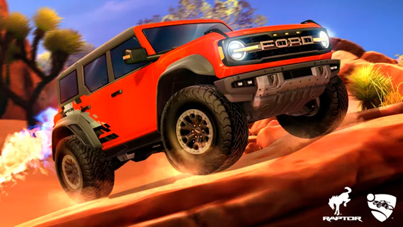 El Ford Bronco Raptor llega a “Rocket League”