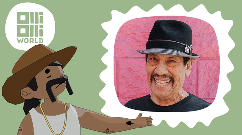 Anuncian a Danny Trejo como un personaje de “OlliOlli World”